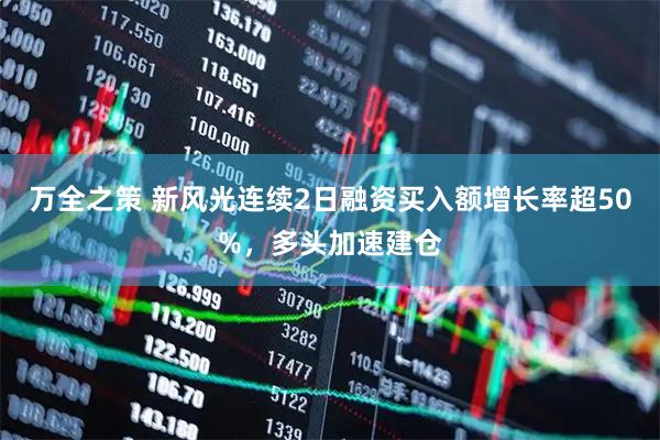 万全之策 新风光连续2日融资买入额增长率超50%，多头加速建仓