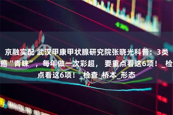 京融实配 武汉甲康甲状腺研究院张晓光科普：3类人最受甲状腺癌“青睐”，每年做一次彩超， 要重点看这6项！_检查_桥本_形态